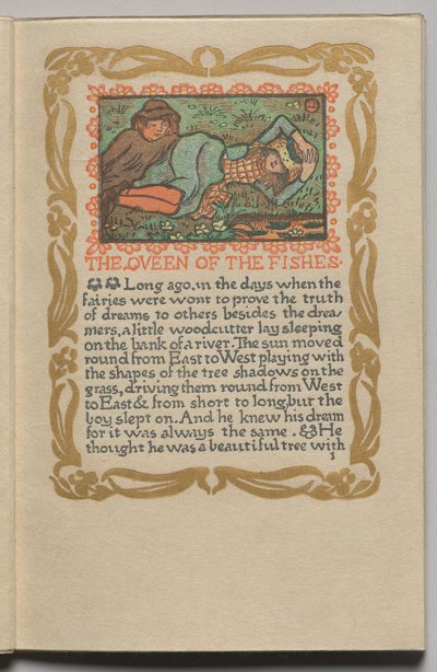 The Queen of the Fishes: Plate 1 de Lucien Pissarro