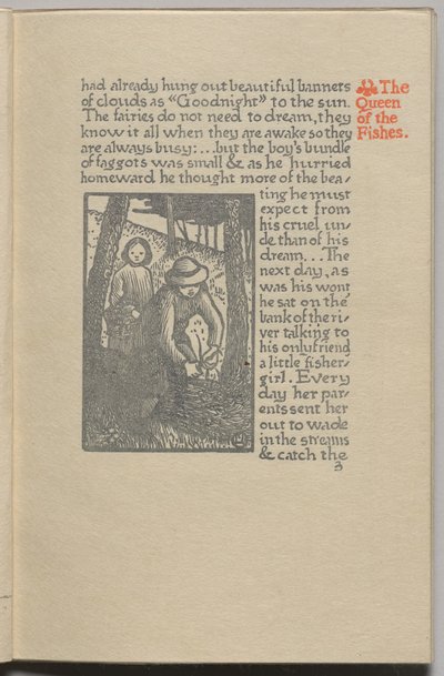 The Queen of the Fishes: Plate 3 de Lucien Pissarro