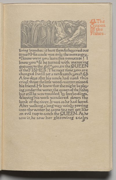 The Queen of the Fishes: Plate 9 de Lucien Pissarro