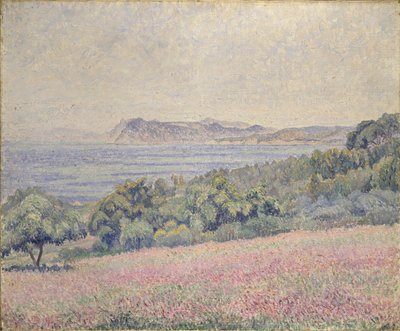 Cardos, Le Brusq, 1925 de Lucien Pissarro