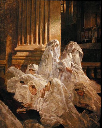 Los comulgantes de Lucien Simon