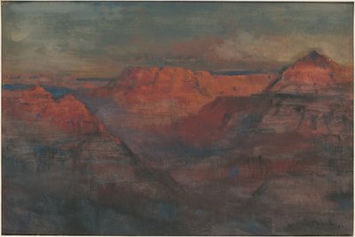 El resplandor, Gran Cañón, Arizona, c.1904 de Lucien Whiting Powell