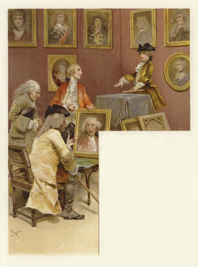 Ilustración para La escuela del escándalo de Lucius Rossi