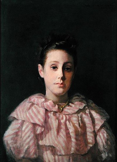 Retrato de una niña de Lucius Wolcott Hitchcock