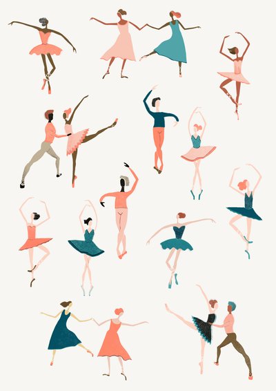 Ballet Rox Pops, 2014 (digital) de Lucy Banaji