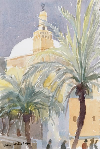 Palmas de la Ciudad Vieja II, Jerusalén de Lucy Willis