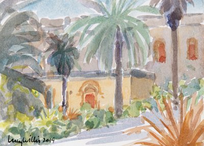 La Abadía Benedictina, Abu Ghosh, Israel de Lucy Willis