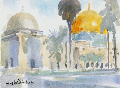 La Cúpula Dorada, Jerusalén de Lucy Willis