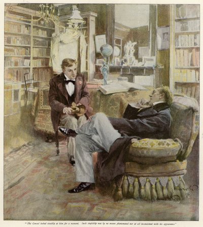 Unser Karl en The Graphic Christmas Number 1897 de Ludek or Ludwig Marold