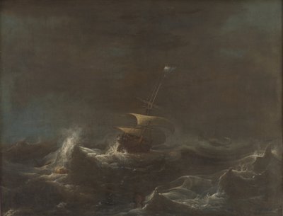 Una tormenta de Ludolf Bakhuizen