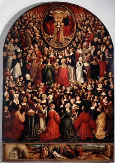 Coronación de la Virgen en el Paraíso de Ludovico Brea