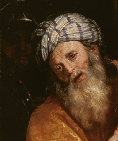 Detalle de Pilatos del Ecce Homo de Ludovico Cardi Cigoli