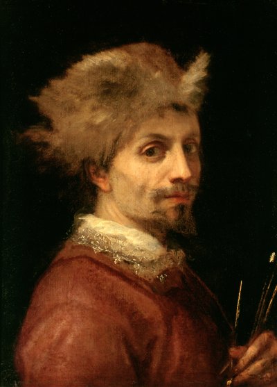 Autorretrato, c.1606 (óleo sobre lienzo) de Ludovico Cardi Cigoli