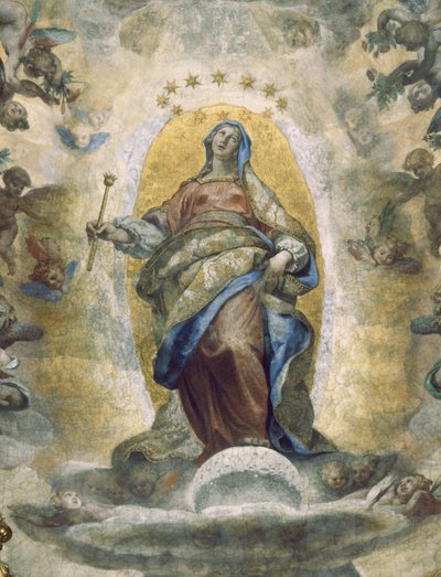 La Asunción de la Virgen (fresco) de Ludovico Cardi Cigoli