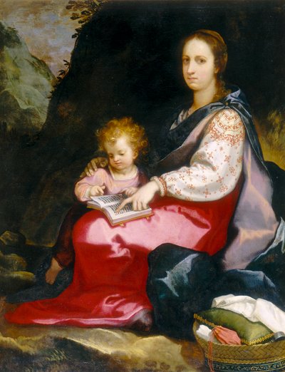 Virgen con el Niño de Ludovico Cardi Cigoli