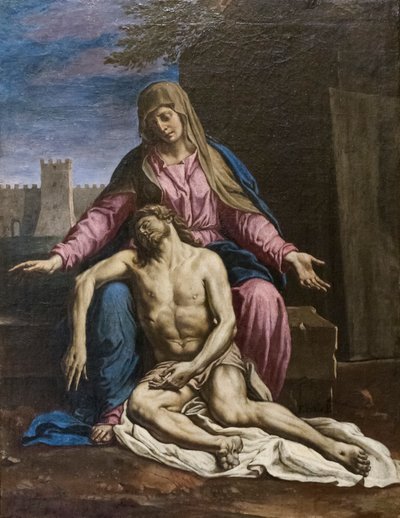 Piedad de Ludovico Carracci