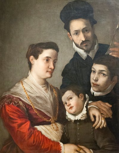 La familia Tacconi de Ludovico Carracci