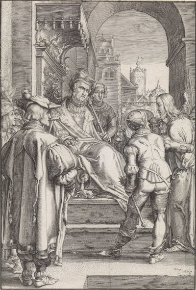 Cristo ante Pilato La Pasión (título de la serie) de Ludovicus Siceram