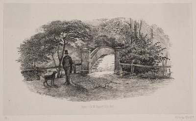Parte del Jardín Frederiksberg de Ludvig Messmann