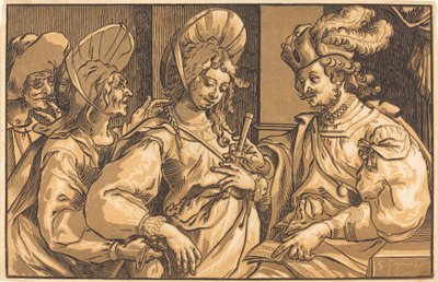 La alcahueta de Ludwig Büsinck after Georges Lallemand
