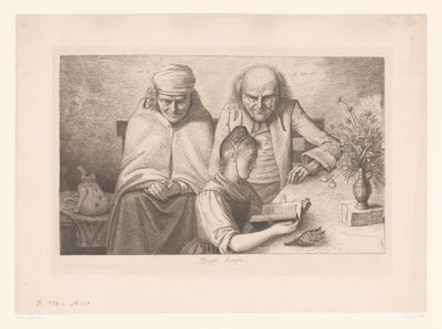 Mañana de Pentecostés
Pfingst Morgen (título en el objeto) de Ludwig Emil Grimm