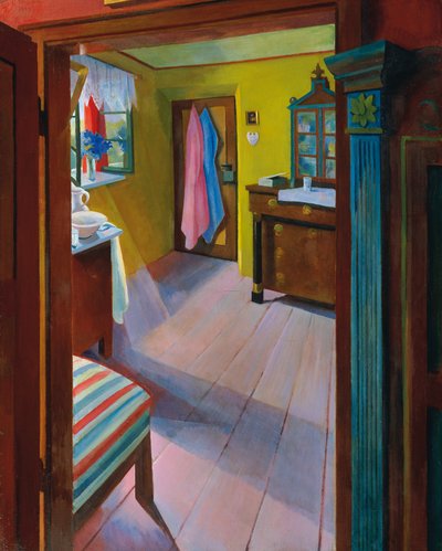 interiores rurales de Ludwig Ferdinand Graf