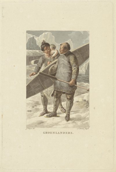 Habitantes de Groenlandia
Groenlandeses (título en el objeto) de Ludwig Gottlieb Portman