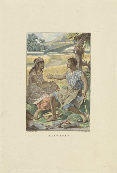 Habitantes de México
Mexicanos (título en el objeto) de Ludwig Gottlieb Portman