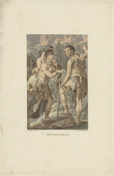 Gente de Sudáfrica (Houzouana)
Houzouanas (título en el objeto) de Ludwig Gottlieb Portman