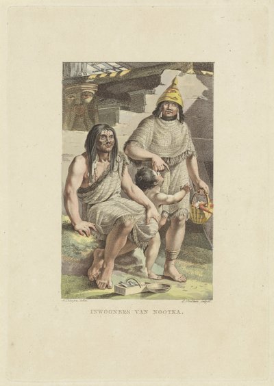 Habitantes de la isla de Nootka
Habitantes de Nootka (título del objeto) de Ludwig Gottlieb Portman