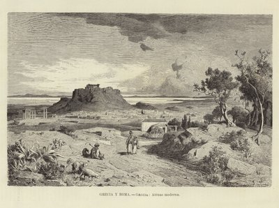 Grecia y Roma - Grecia: Atenas moderna de Ludwig Hans Fischer