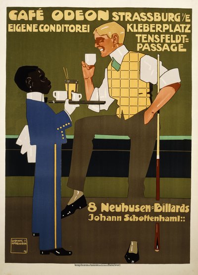 Café Odeón de Ludwig Hohlwein