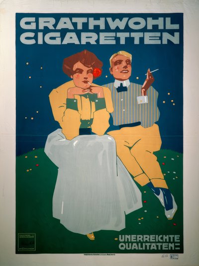 Cigarrillos Grathwohl de Ludwig Hohlwein
