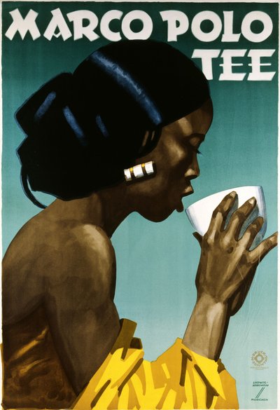 Té Marco Polo, c. 1930 de Ludwig Hohlwein