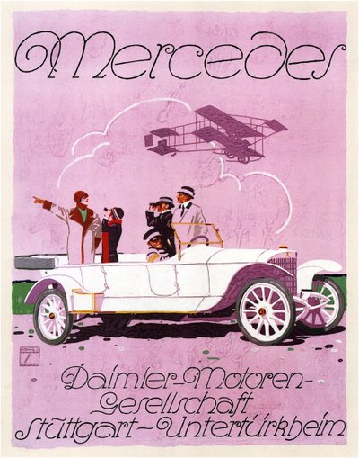 Mercedes, 1914 de Ludwig Hohlwein