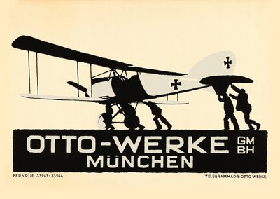 Otto-Werke, Múnich, c. 1915 de Ludwig Hohlwein