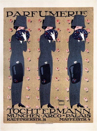 Perfumería Tochtermann, 1910 de Ludwig Hohlwein