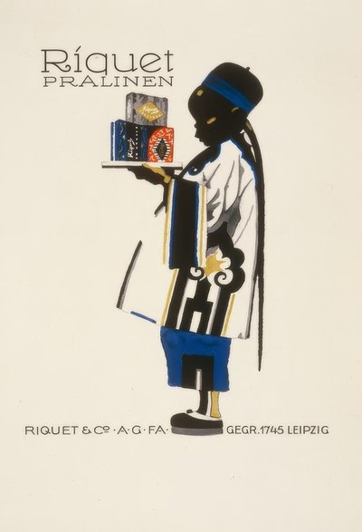 Riquet Pralinen de Ludwig Hohlwein