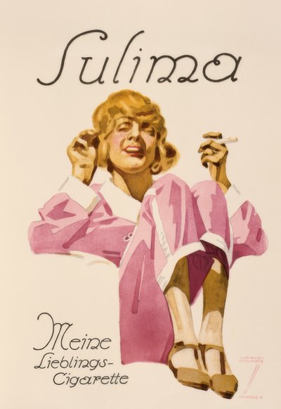 Sulima - Mi cigarrillo favorito de Ludwig Hohlwein