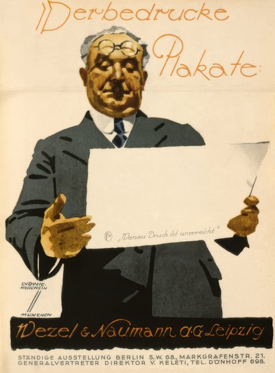 Impresiones publicitarias de Ludwig Hohlwein
