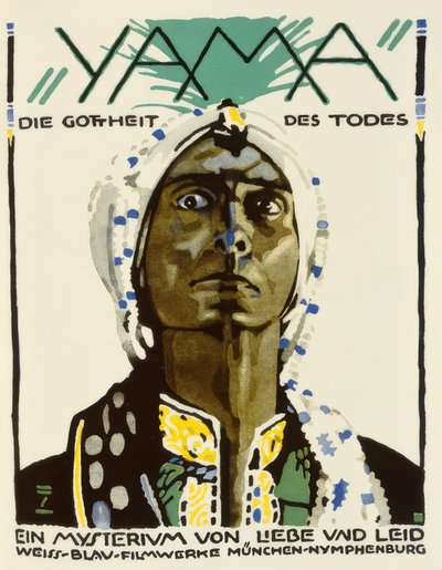 Yama. La deidad de la muerte de Ludwig Hohlwein