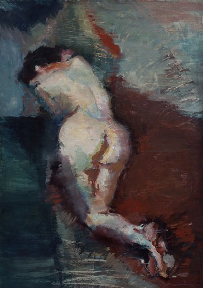 Acostado desnudo de Ludvik Peter Karsten