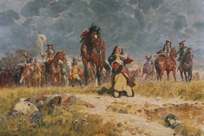 Oración antes de la batalla de Ludwig Koch