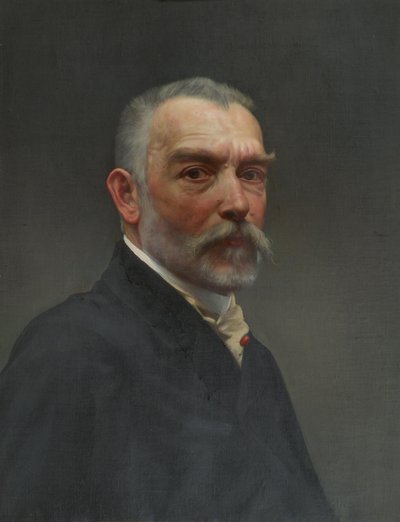 Autorretrato de Ludwig Mayer