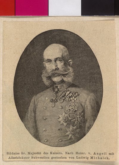 Emperador de Austria Francisco José I de Ludwig Michalek