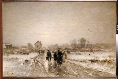 Regresando del Mercado de Ludwig Munthe