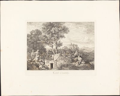 Castel Gandolfo de Ludwig Richter
