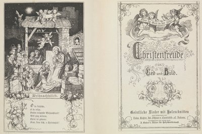 Christenfreude en canción e imagen, 1855 de Ludwig Richter