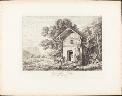 La región cerca de Aichen cerca de Salzburgo de Ludwig Richter