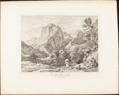 En Ramsau cerca de Salzburgo de Ludwig Richter